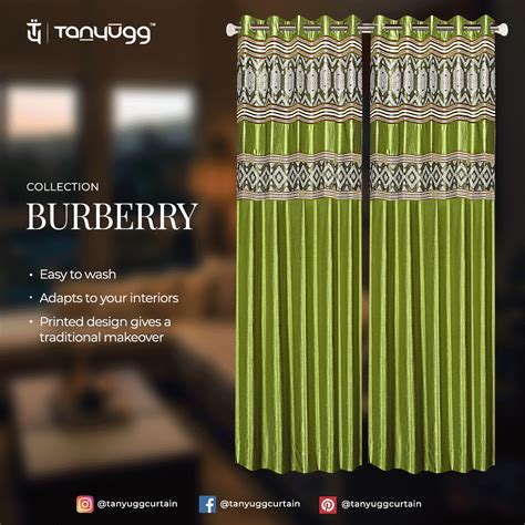 burberry curtains